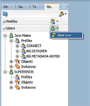 Creating Security Profiles in ODI 12c