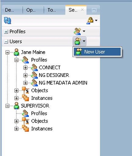 Creating Security Profiles in ODI 12c